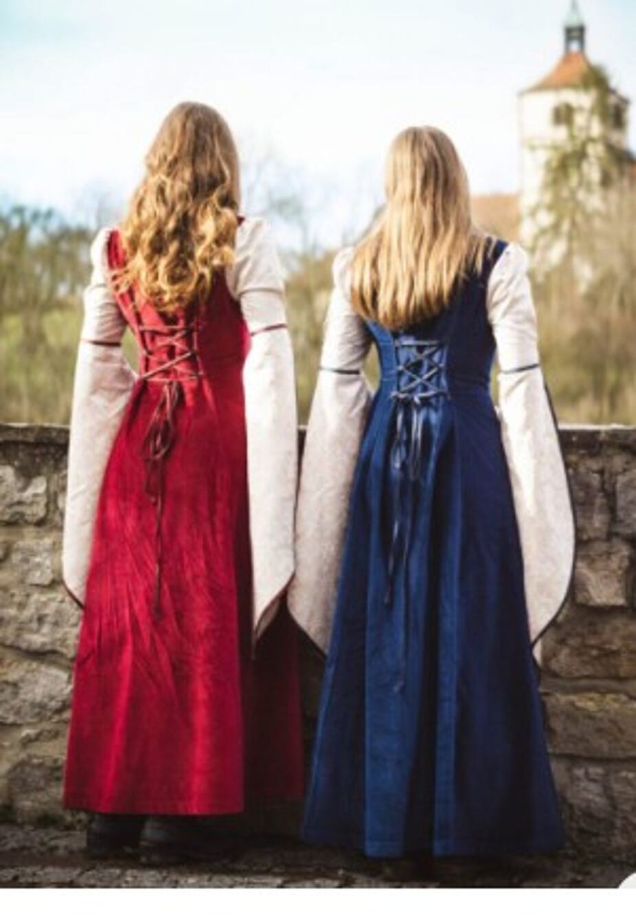 Get Natural costume Ren Fair Halloween medieval dress size Small